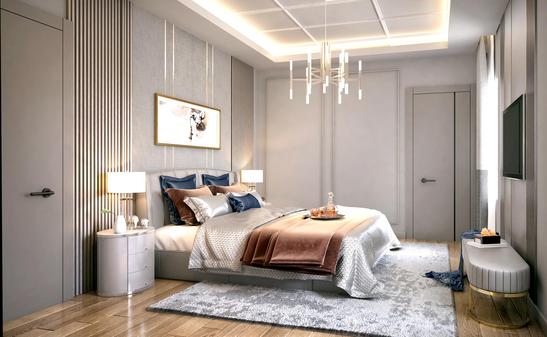 Blue Life Yatak Odası