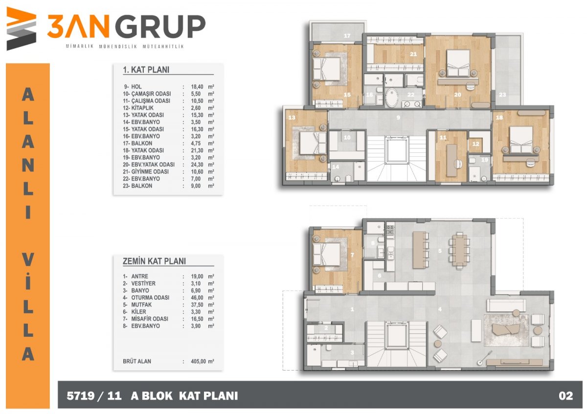 BlueLife Alanlı Villaları  35