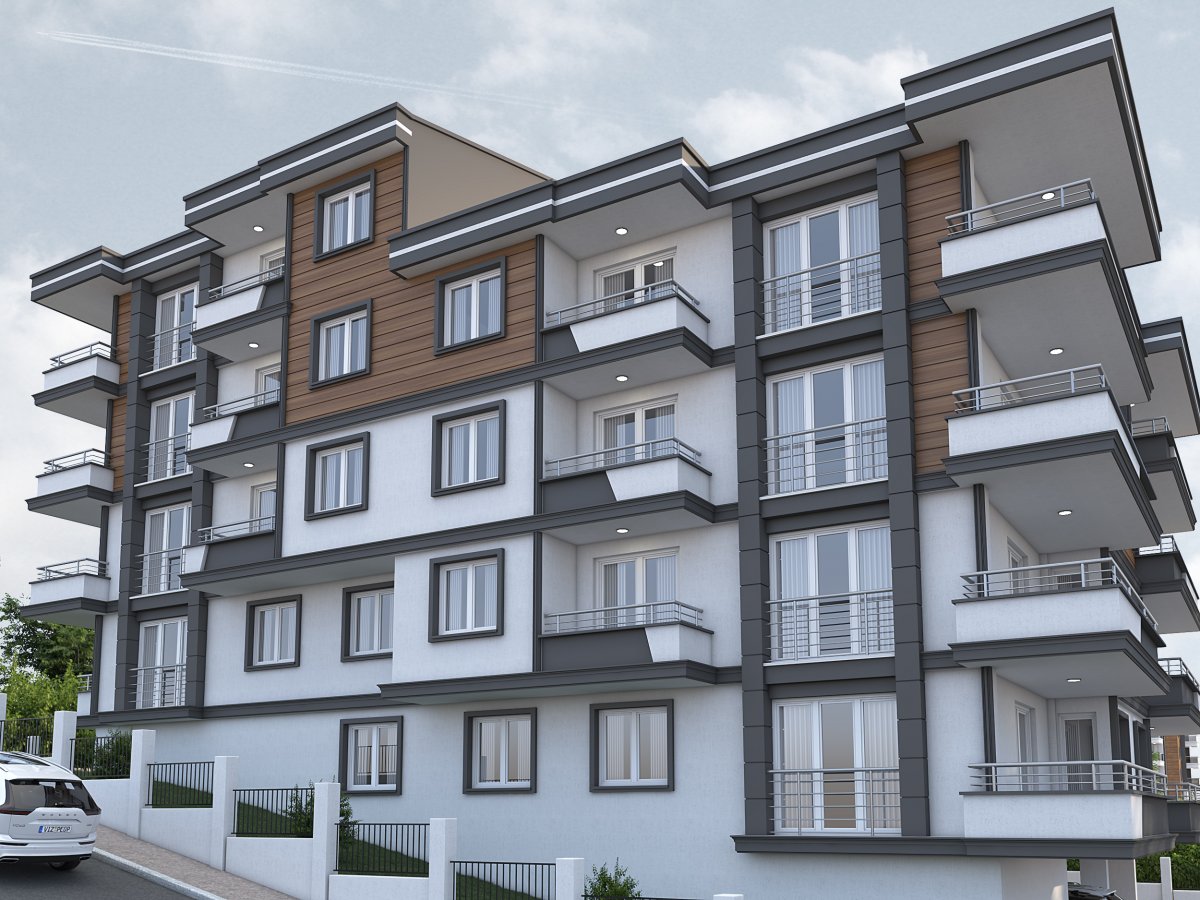 Milas İnşaat - Uzman Cephe Konut Projesi 2